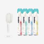 [Amiden] Prime Functional Toothbrush 12EA – Regular Bristles, Ultra-Fine Bristles, Gentle & Precise Cleaning, Reaches Periodontal Pockets - Made in Korea